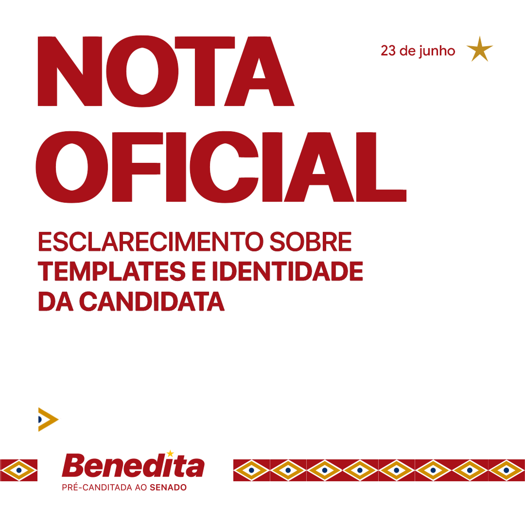 Nota oficial capa